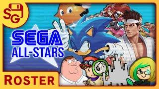 Building our own Sega All-Stars (if it was a platform fighter) Roster!