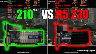 GeForce 210 vs Radeon R5 230 (HD 8450) Test In 9 Games (Capture Card)