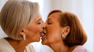 OLDER WOMEN OVER 50 in LOVE | Lesbian Love Video