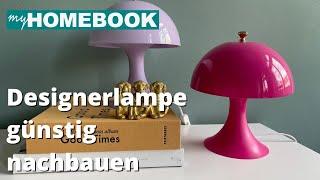 Designerlampe günstig nachbauen | DIY | myHOMEBOOK