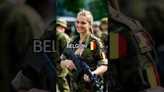 Women of War Across Countries #army #ai #women #woman #beauty #girls #soldier #war