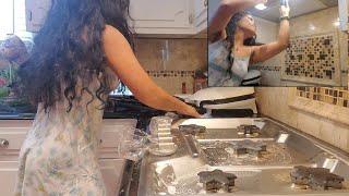 Daily Vlog cleaning Stove/All Things Arps