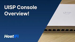 UISP Console Overview! (+Adopting to HostiFi)