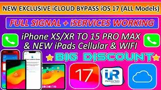 New Exclusive iRemove Tools A12+ iCloud Bypass with Sim iOS 17.5.1 iPad/iPhone XS/XR to 15 Pro Max