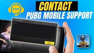 How to contact PUBG Mobile support on iPhone | PUBG customer support