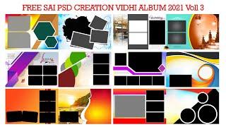 FREE SAI PSD CREATION VIDHI ALBUM 2021 Voll 3