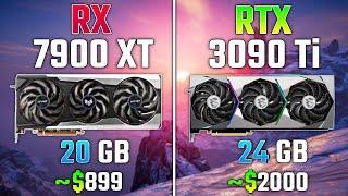 RX 7900 XT vs RTX 3090 Ti | Test in 7 Games