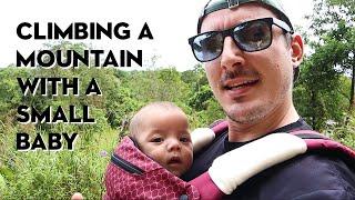 CLIMBING A MOUNTAIN WITH A 3-MONTH OLD BABY | Matang Mariamman Temple