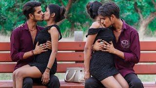 Kiss Prank Challenge on Second Date - Real Kissing Prank in India - Trending Pranks