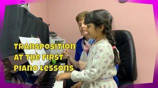  Transposition at the First Piano Lessons.