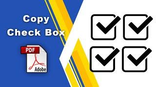 How to duplicate checkboxes in pdf (Prepare Form) using Adobe Acrobat Pro DC
