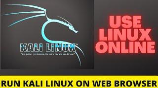 Run Kali Linux Directly In Your Web Browser