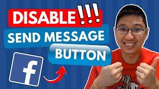 How to Turn Off Send Message Button in Facebook Page