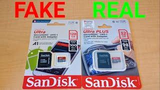 Fake Sandisk Micro SD Cards | 3 Ways to Tell