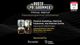 The Audio Programmer Virtual Meetup | February 11th, 2025 @ 18:30 UK