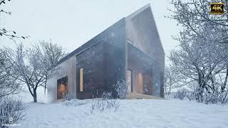 Cabin in Snow 4K | D5 Render 1.8.0 | Yoga4arch