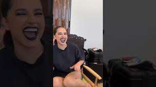 Becky G scaring me  #makeuptutorial