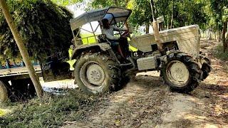 Swaraj 744 Fe 4x4 in trolley load 