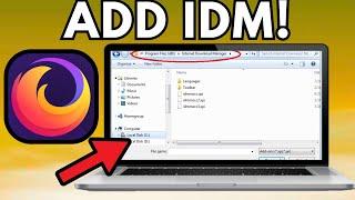 How To Add IDM Extension To Mozilla Firefox (2025)