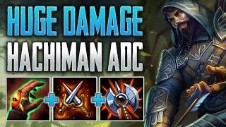 THE BEST HUNTER! Hachiman ADC Gameplay (SMITE Conquest A-Z)