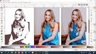 Convert Image into Vector Using Inkscape