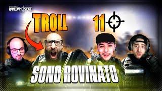 ITAS, TROLL DEL MAESTRO E CLUTCH? Rainbow Six Siege w/ MARZA - MOLLU - PESH