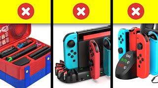 NO COMPRES ESTO  5 ACCESORIOS ABSURDOS NINTENDO SWITCH de ALIEXPRESS