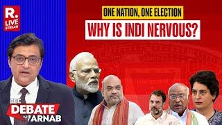 Debate With Arnab LIVE: Why is INDI Opposing One Nation, One Election? #TrendingDebate