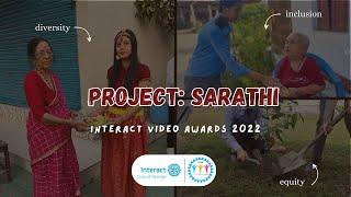 Project `SARATHI´ | Interact Video Awards 2022 | Interact Club of Skyrider