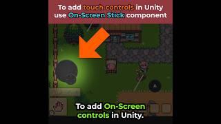 Touch Controls in Unity in 60 sec using NEW input system