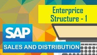 SAP SD | Configuration & definition of Enterprise structure | Enterprise Structure | Part 1