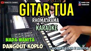 GITAR TUA KARAOKE KOPLO NADA WANITA