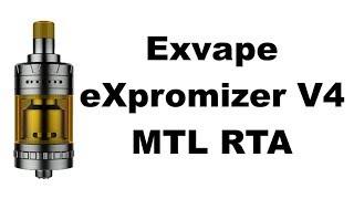 Exvape eXpromizer V4 MTL RTA