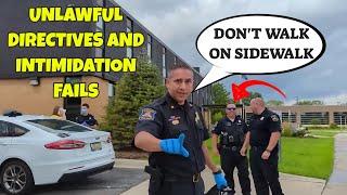 Cops Unlawful Directives And Intimidation Fails