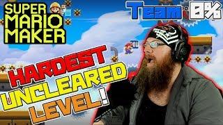 0.00% - HARDEST UNCLEARED LEVEL IN 2016! - Super Mario Maker - OSHIKOROSU TAKES ON TEAM 0% LEVELS!