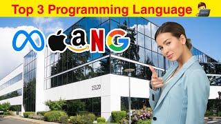 Top 3 Programming Language ‍ #code