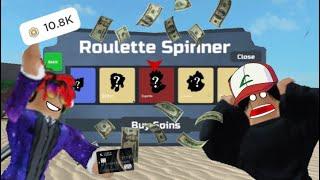 Spending $100 on Roblox Pokémon Brick Bronze ROULETTE!