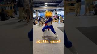 Who wins?  #dragonball #goku #dragonballcosplay #dbz #trunks #anime #dbsuper #vegeta #dragonballz