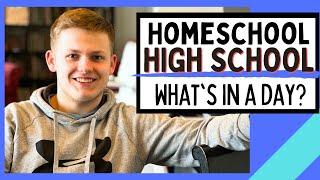 Livin' the HOMESCHOOL HIGH SCHOOL dream DITL w/ Compass Classroom, Shormann math, Not Consumed +