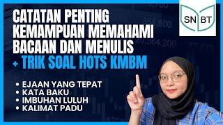 LINK+CATATAN PENTING KEMAMPUAN MEMAHAMI BACAAN UTBK SNBT 2023