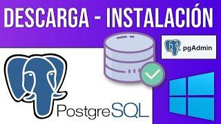 Descarga e Instalación de PostgreSQL 16 & pgAdmin4 | Paso a Paso | Tutorial en Español 