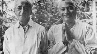 Jiddu Krishnamurti Can Another Dispel the Darkness in Onesel