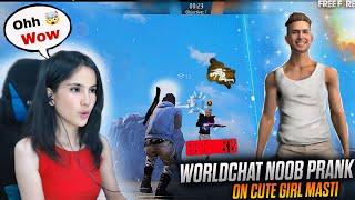 World Chat Noob Prank With Angry Girl