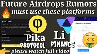 Future Airdrop Possibility PIKA Protocol On Optimism Bridge || Li Finance Use Multiple Bridge