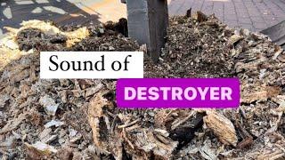 Sound of stump destroyer | sound of  stump loosening |