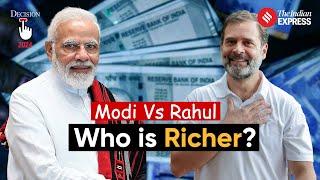 PM Modi vs Rahul Gandhi: Who Owns What? Net Worth, Property, Income, and more