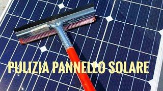 Pulizia dei miei pannelli Fotovoltaici