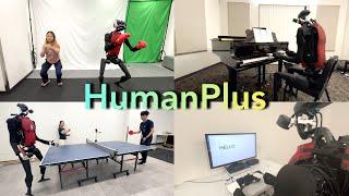 HumanPlus: Humanoid Shadowing of Human Motion