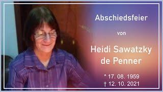 Abschiedsfeier von Heidi Sawatzky de Penner