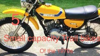 5  Small capacity trail bikes of the 1970s